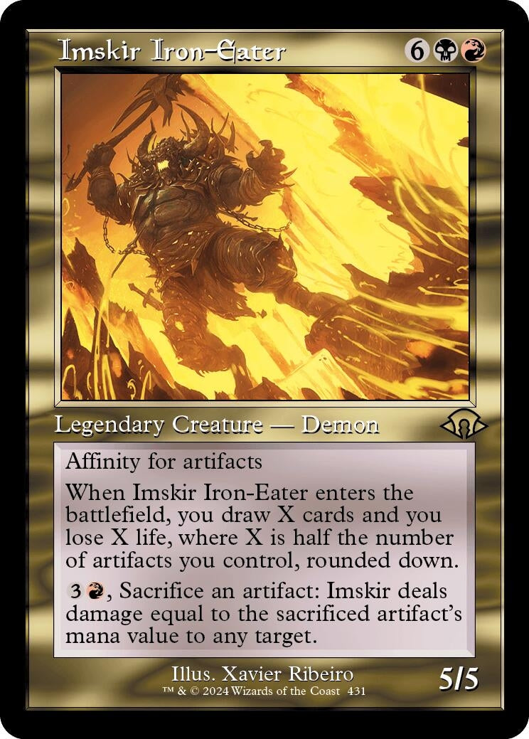 Imskir Iron-Eater (Retro Frame) (431) [MH3] - MTG Single