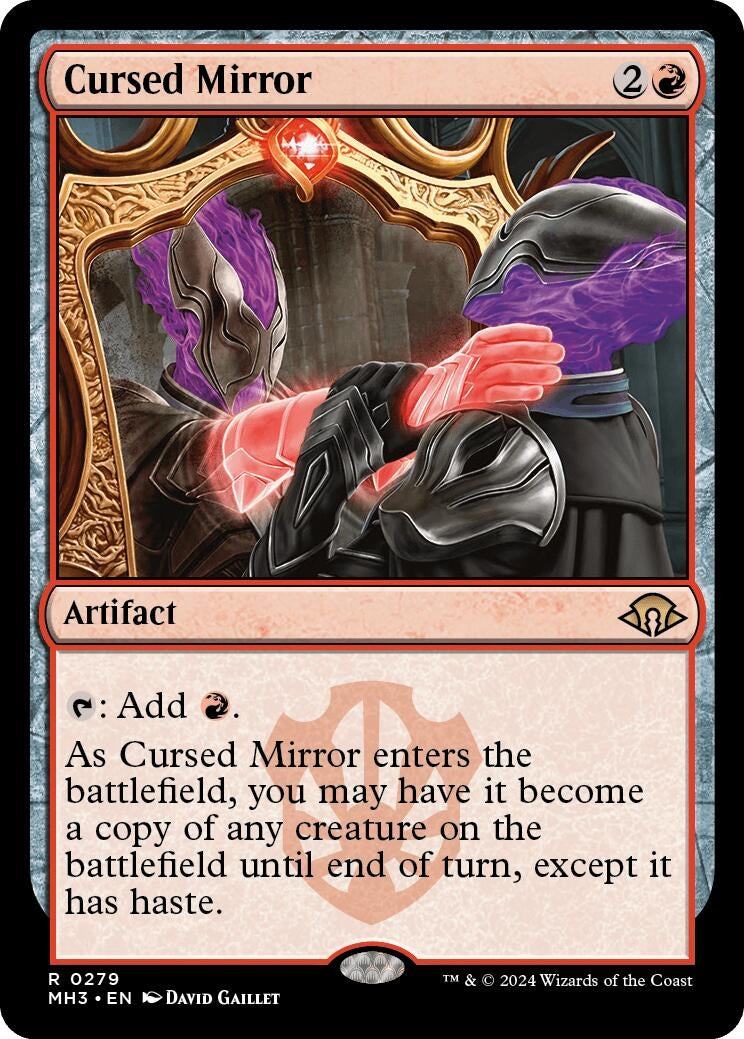 Cursed Mirror (279) [MH3] - MTG Single