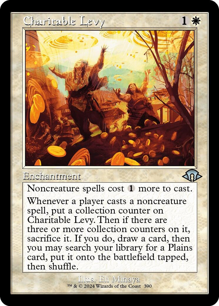 Charitable Levy (Retro Frame) (390) [MH3] - MTG Single