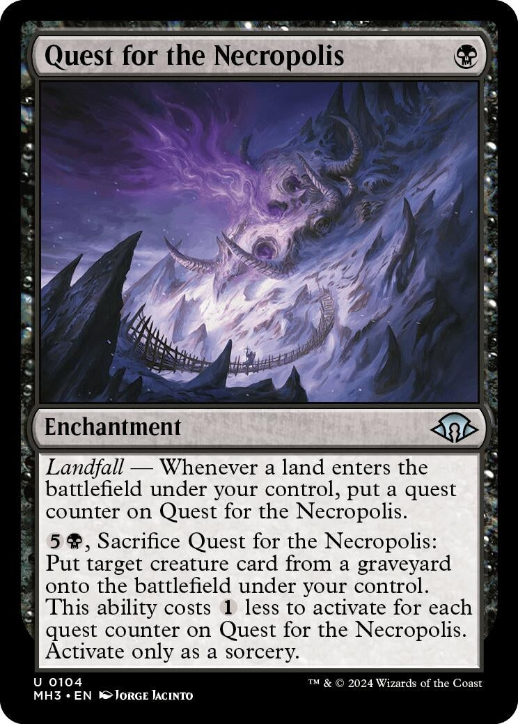 Quest for the Necropolis (104) [MH3] - MTG Single