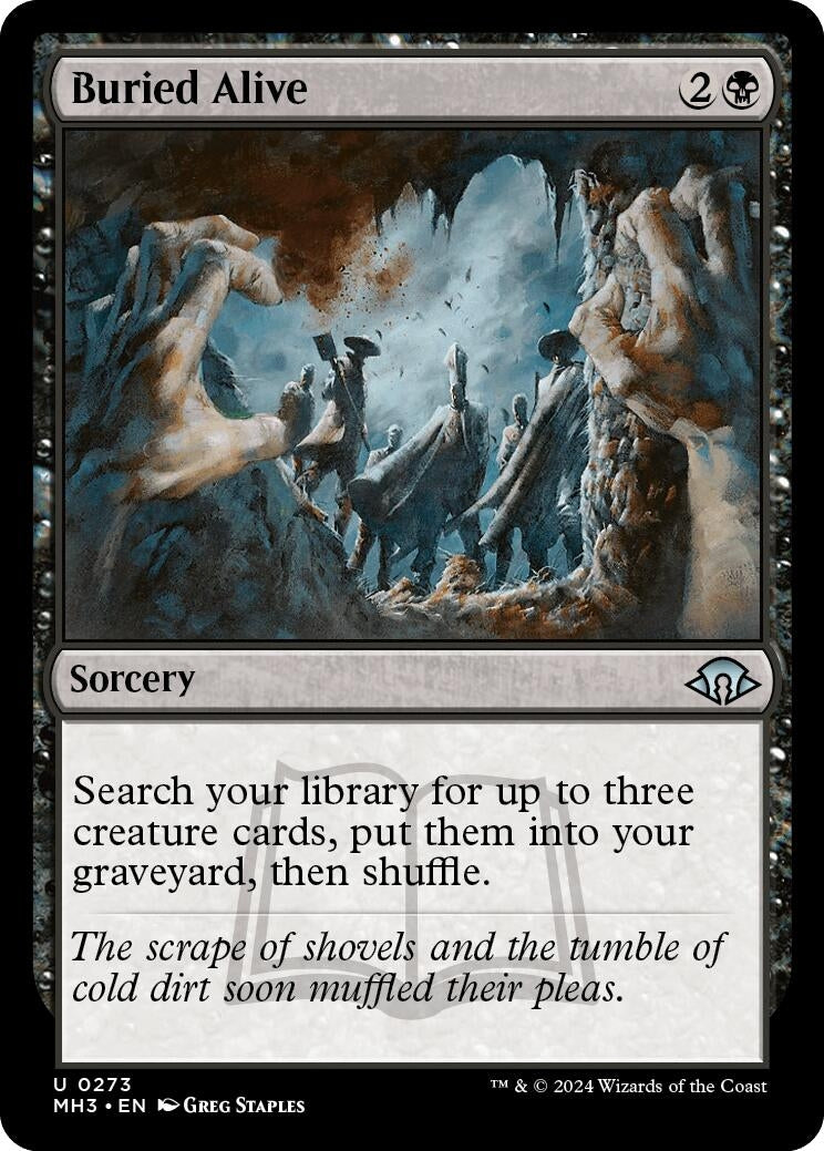 Buried Alive (273) [MH3] - MTG Single