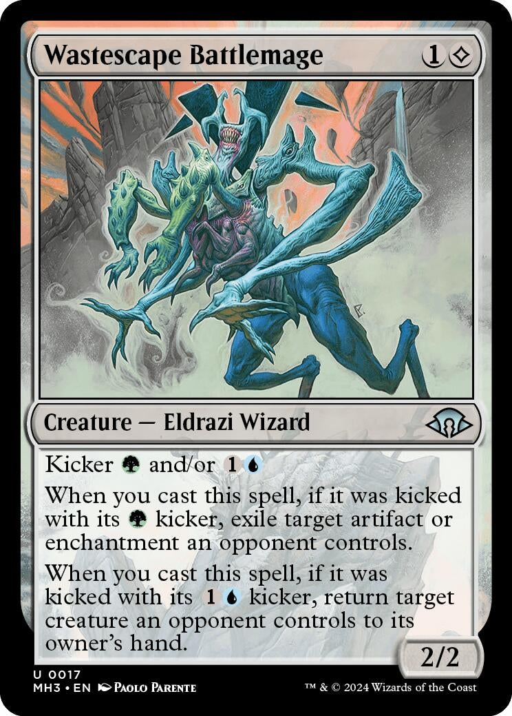 Wastescape Battlemage (17) [MH3] - MTG Single