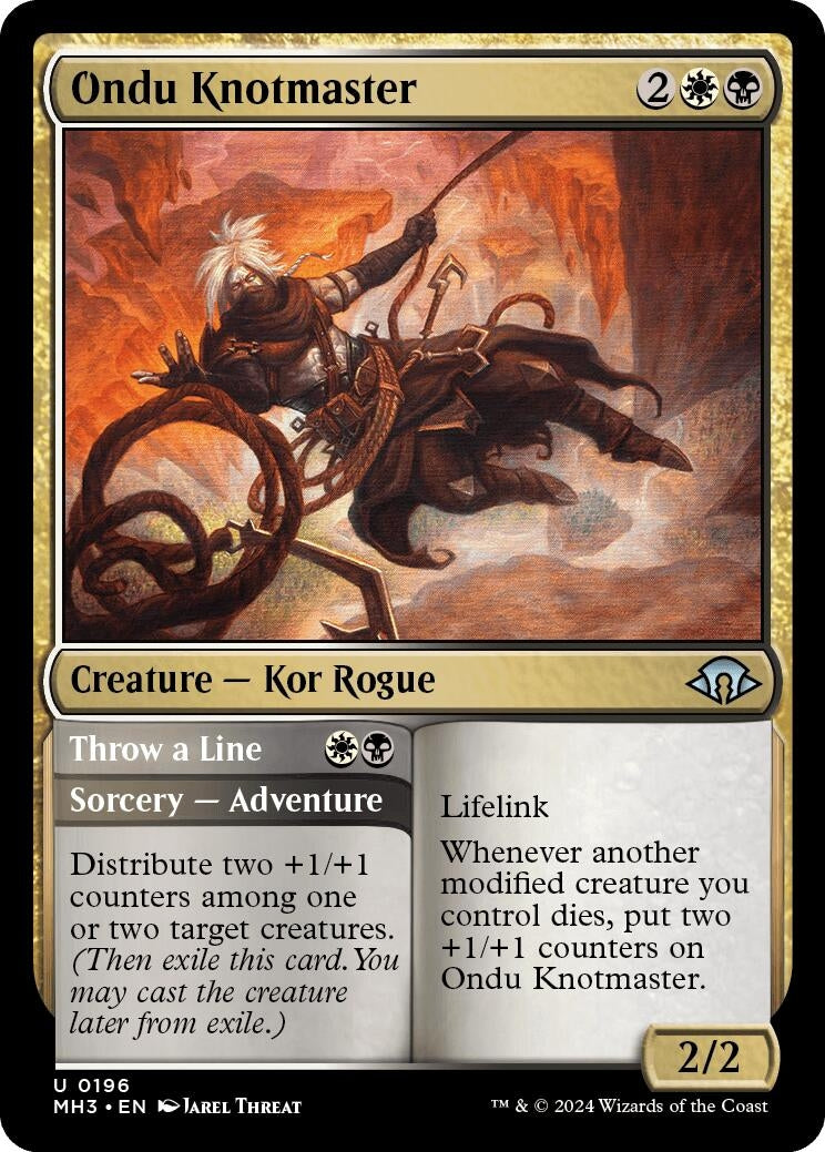 Ondu Knotmaster (196) [MH3] - MTG Single