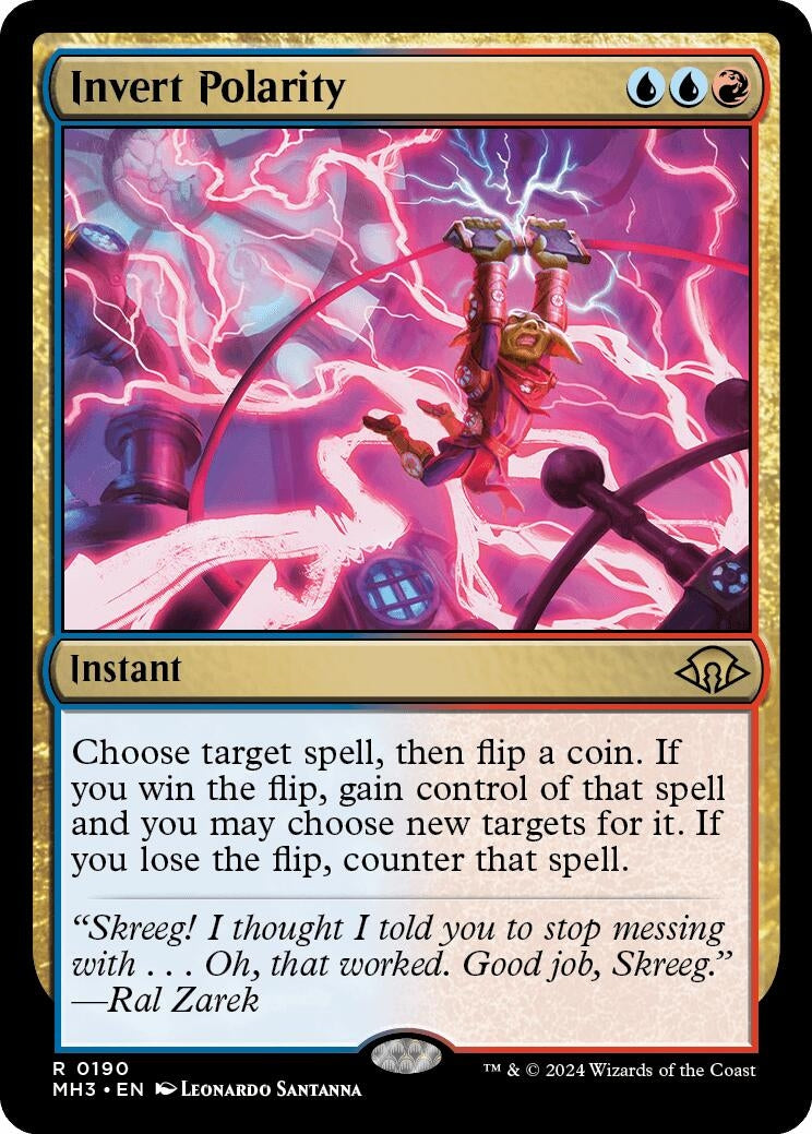 Invert Polarity (190) [MH3] - MTG Single
