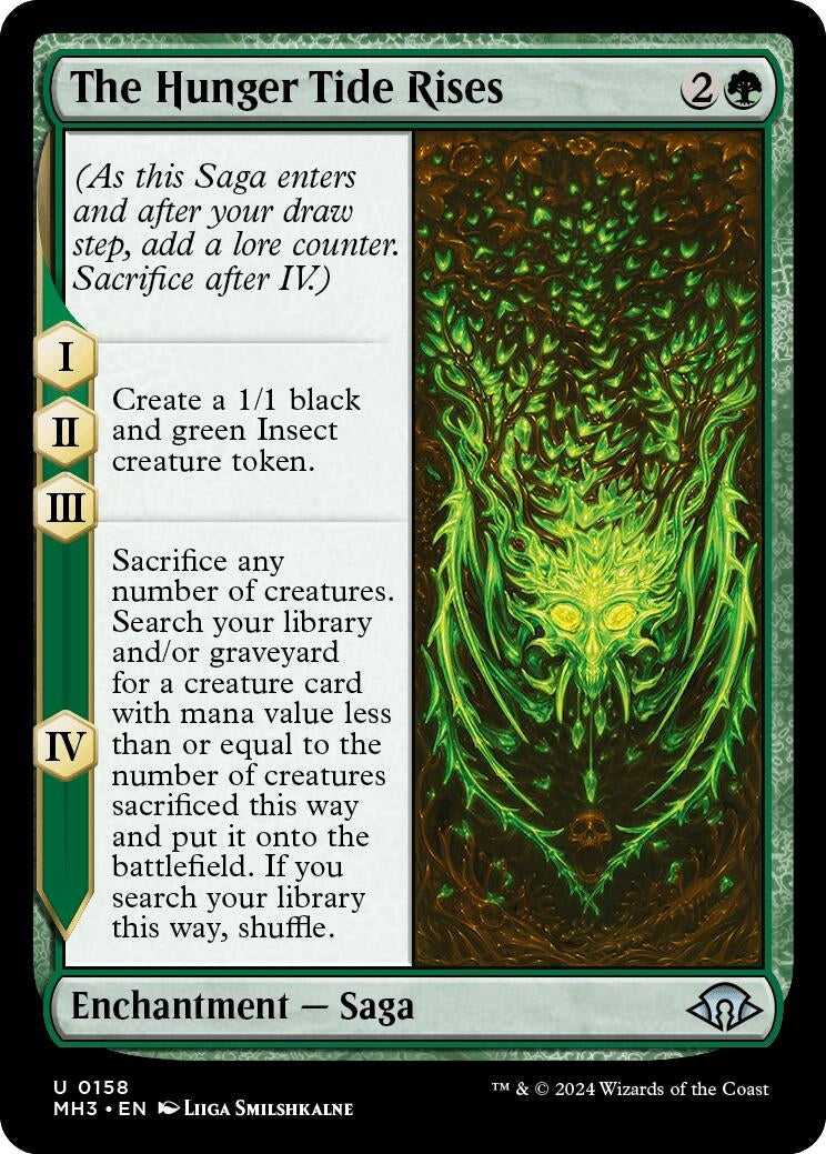 The Hunger Tide Rises (158) [MH3] - MTG Single