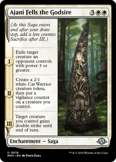 Ajani Fells the Godsire (19) [MH3]
