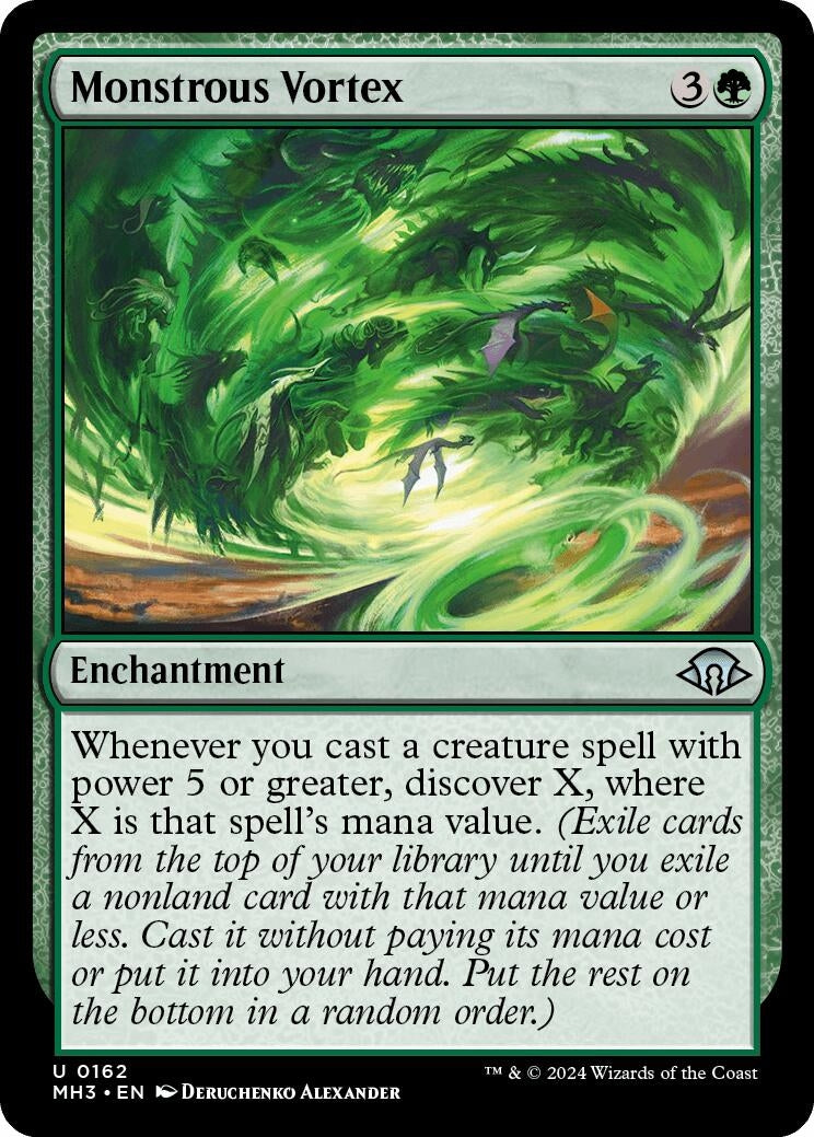 Monstrous Vortex (162) (Modern Horizons 3) (MH3)