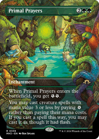 Primal Prayers (Borderless) (339) [MH3]