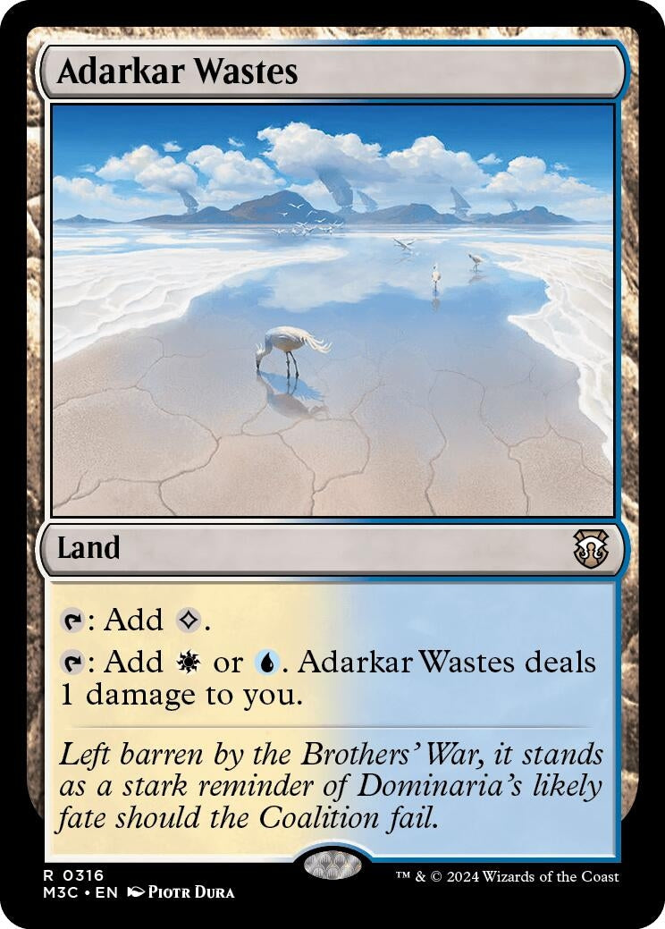 Adarkar Wastes (316) [M3C] - MTG Single