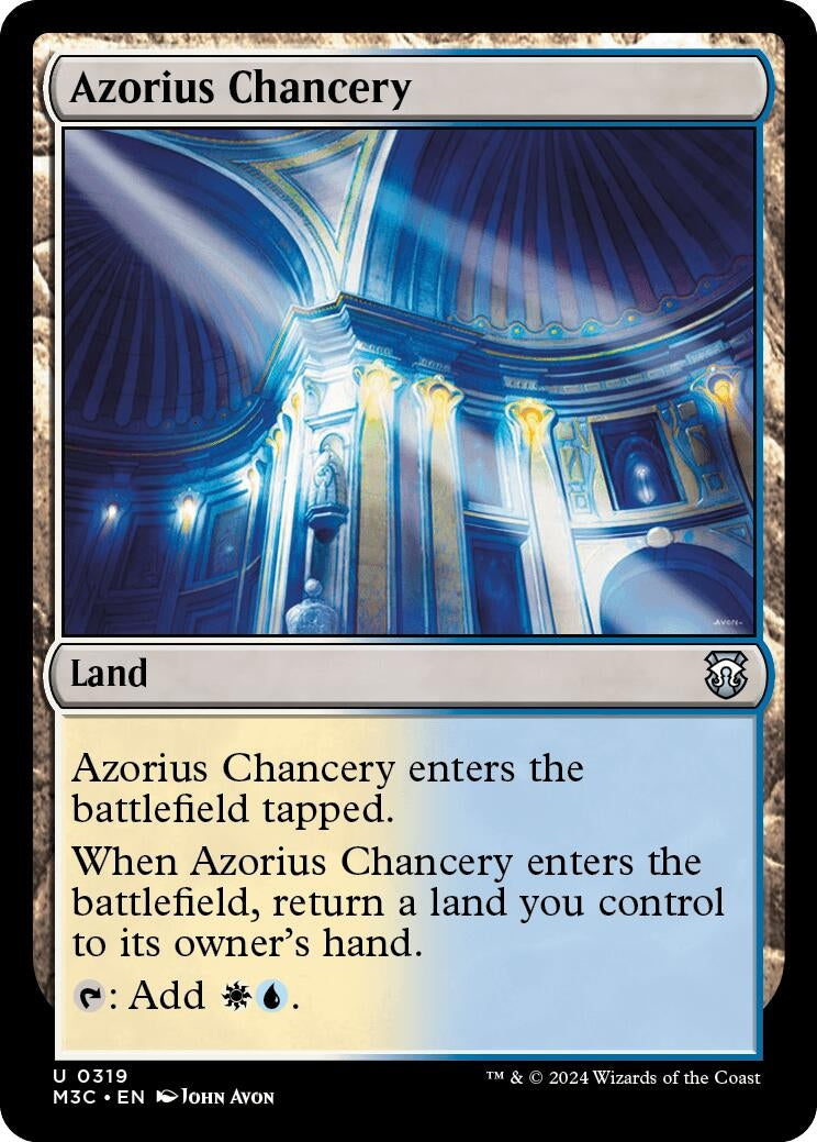 Azorius Chancery (319) [M3C] - MTG Single