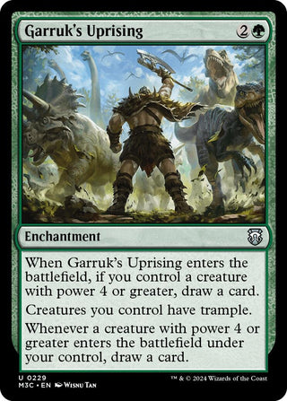Garruk’s Uprising (229) [M3C] - MTG Single