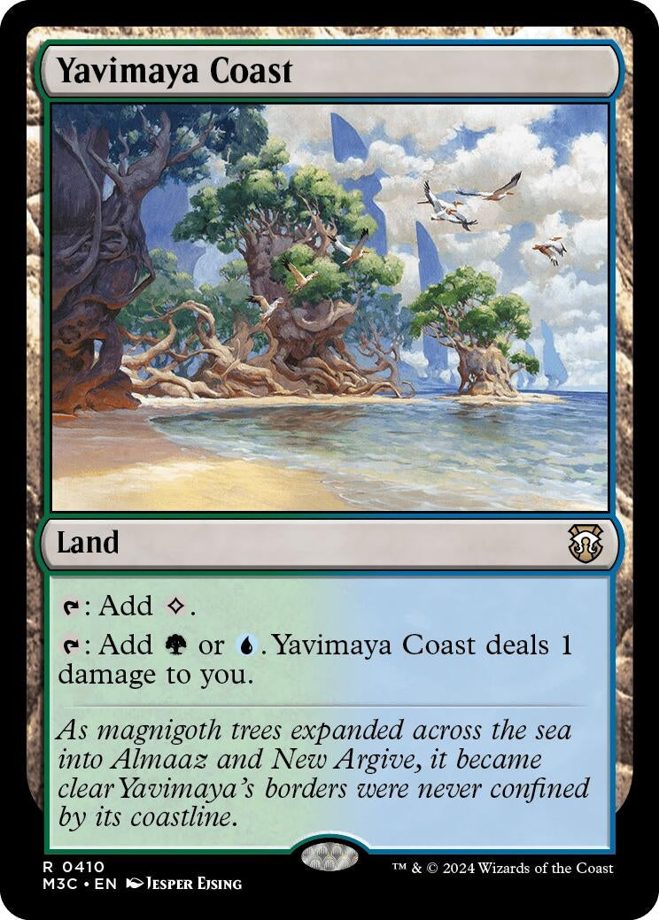 Yavimaya Coast (410) [M3C] - MTG Single