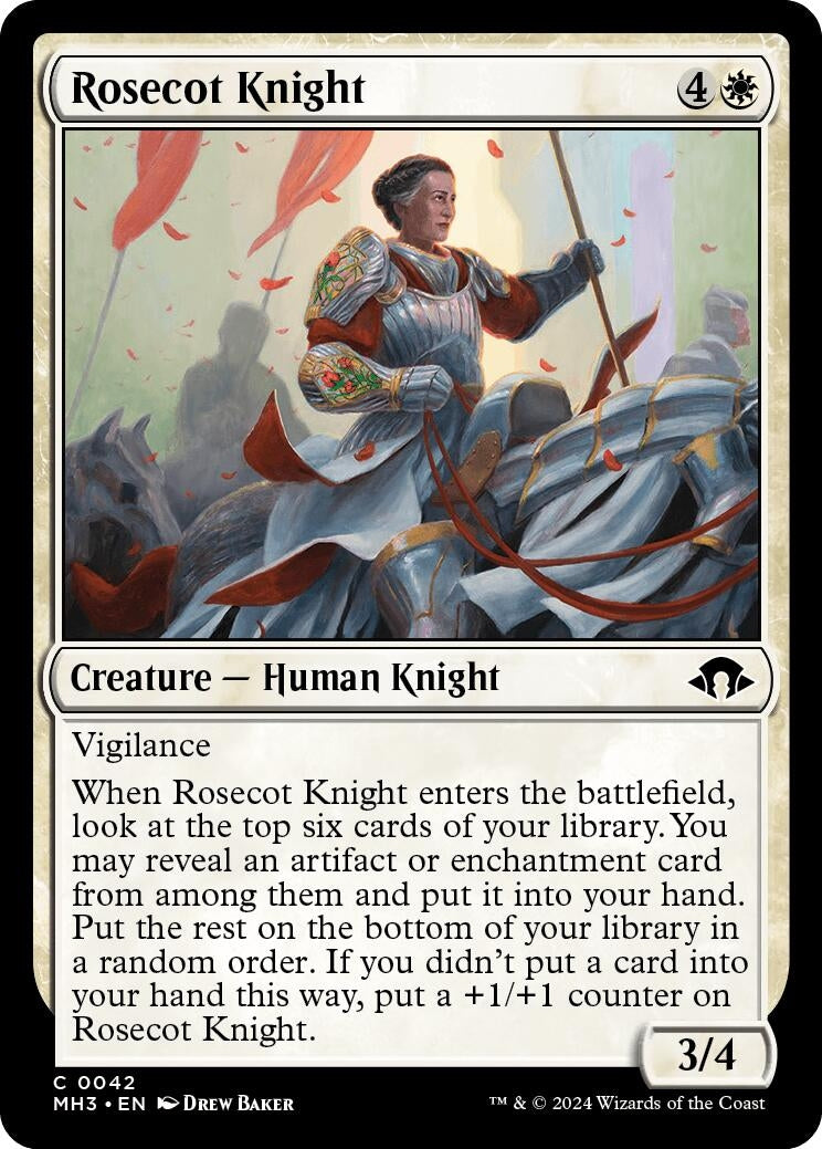 Rosecot Knight (42) [MH3] - MTG Single