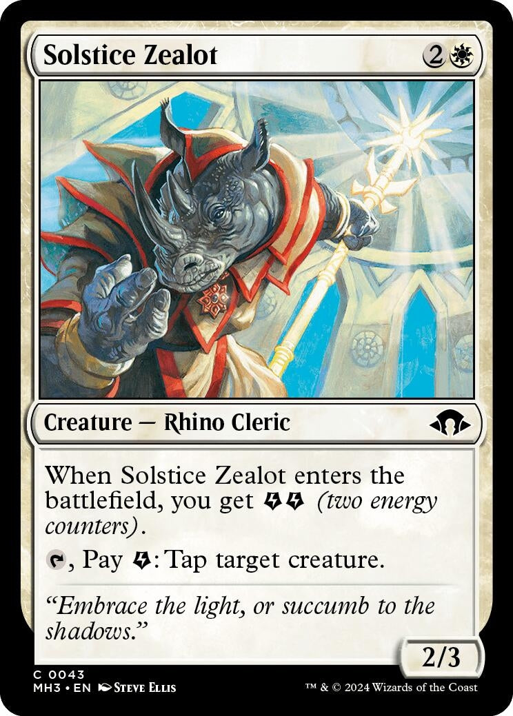 Solstice Zealot (43) [MH3] - MTG Single