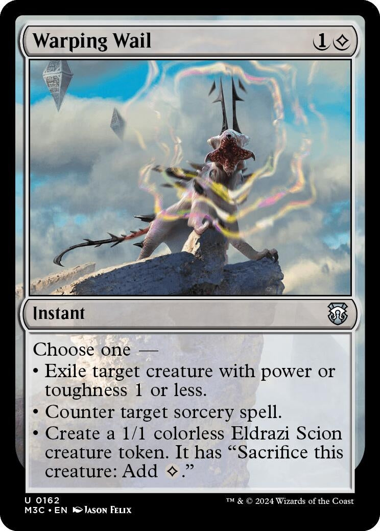 Warping Wail (162) [M3C] - MTG Single