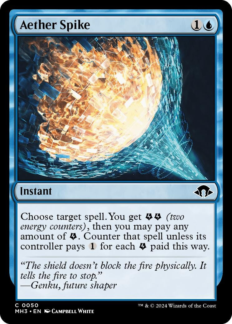 Aether Spike (50) [MH3] - MTG Single