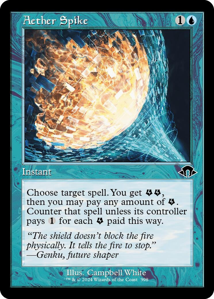 Aether Spike (Retro Frame) (398) [MH3] - MTG Single