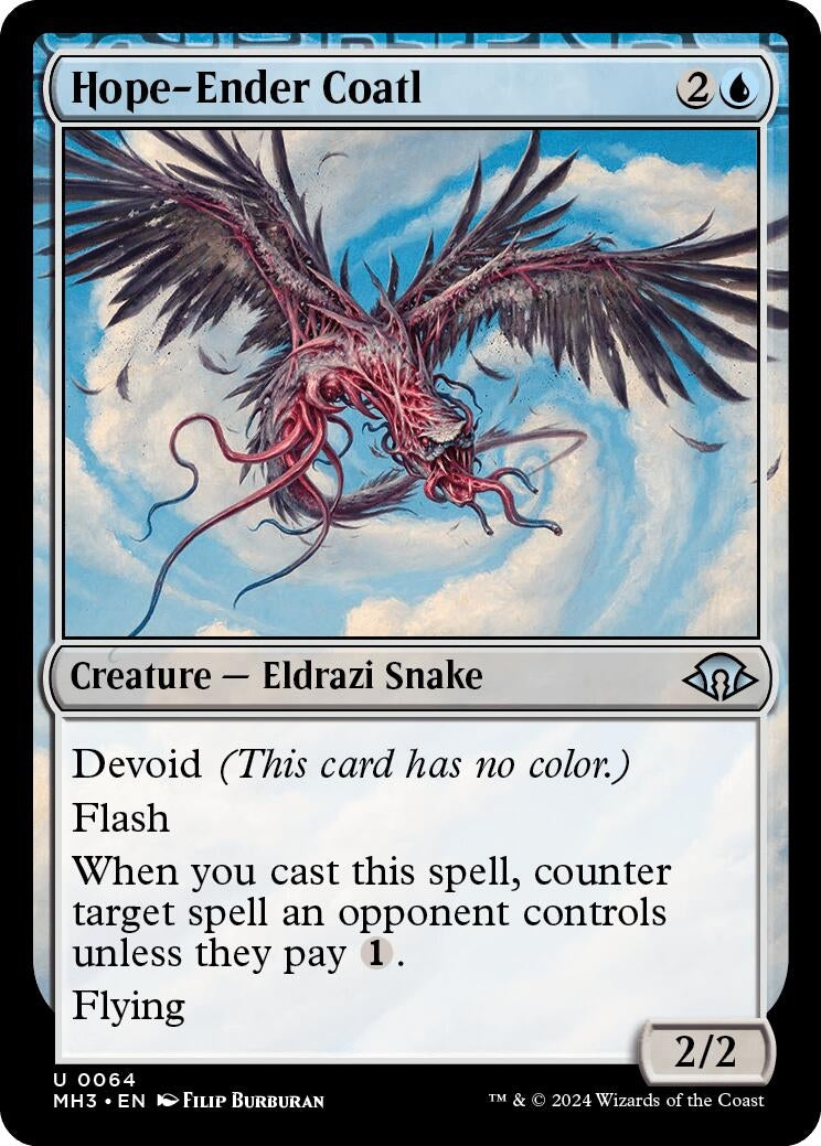 Hope-Ender Coatl (64) [MH3] - MTG Single