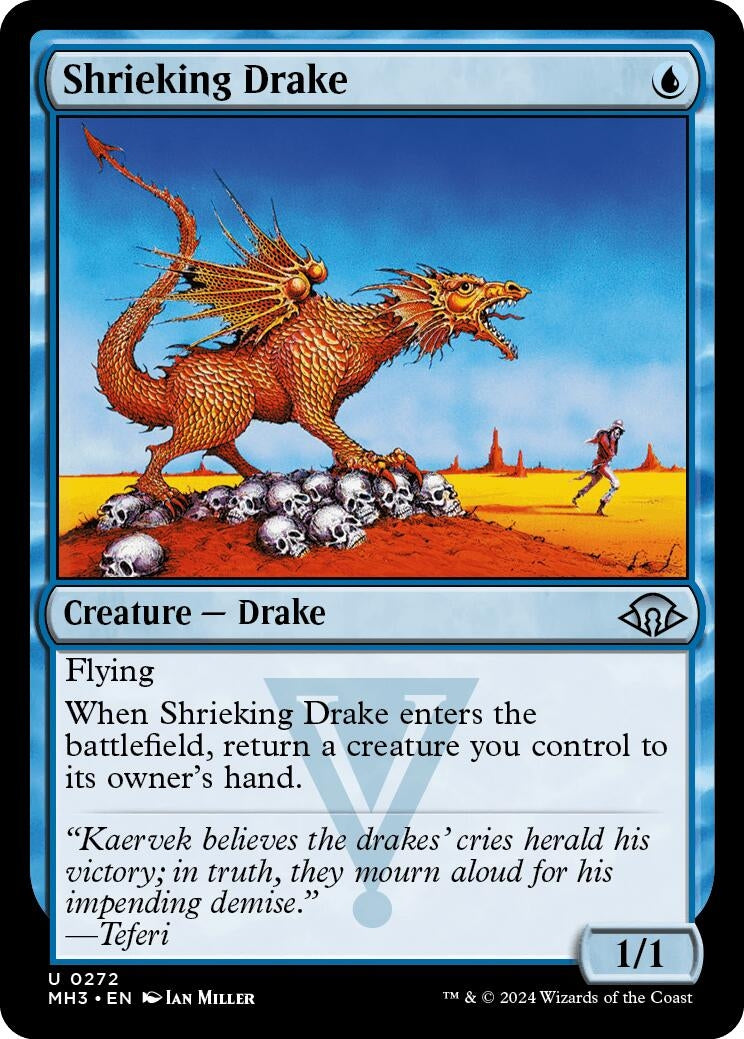 Shrieking Drake (272) [MH3] - MTG Single