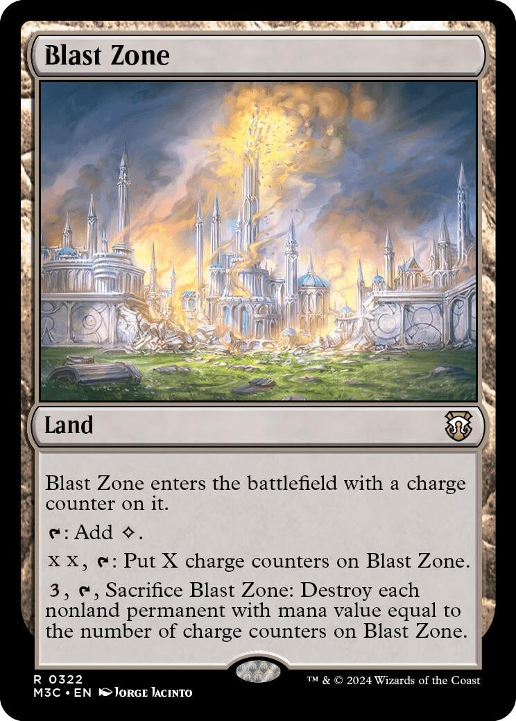 Blast Zone (322) [M3C] - MTG Single