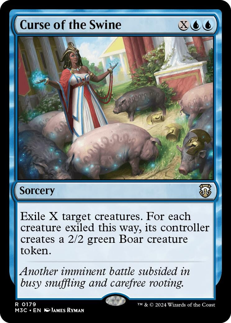 Curse of the Swine (179) [M3C] - MTG Single