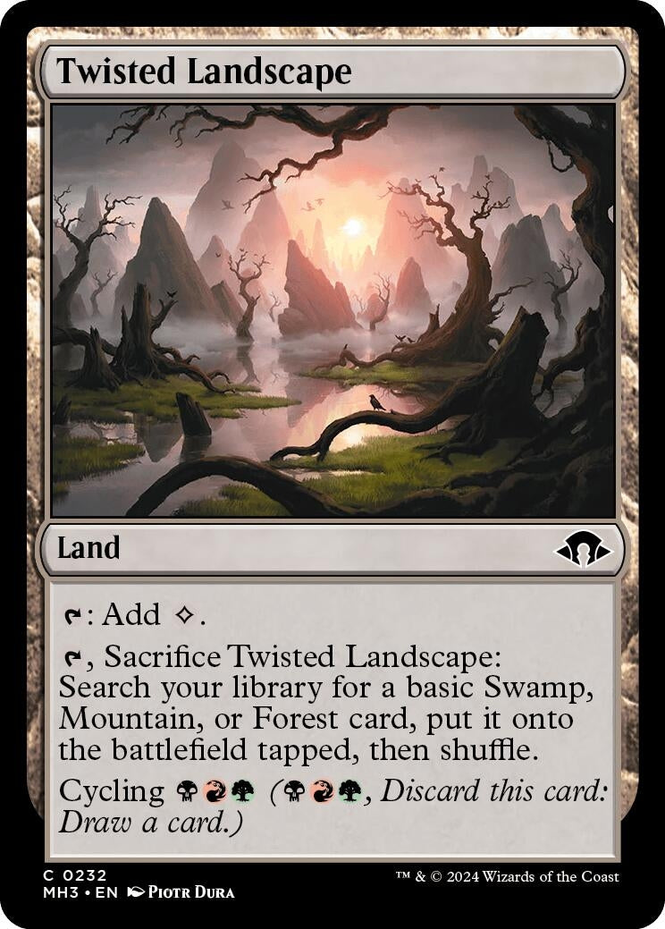 Twisted Landscape (232) (Modern Horizons 3) (MH3)