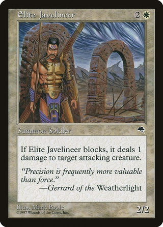 Elite Javelineer (17) [TMP] - MTG Single
