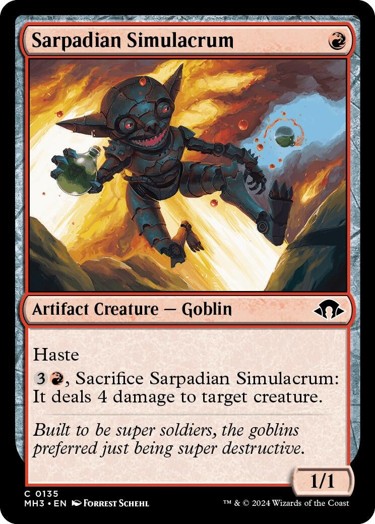 Sarpadian Simulacrum (135) [MH3] - MTG Single
