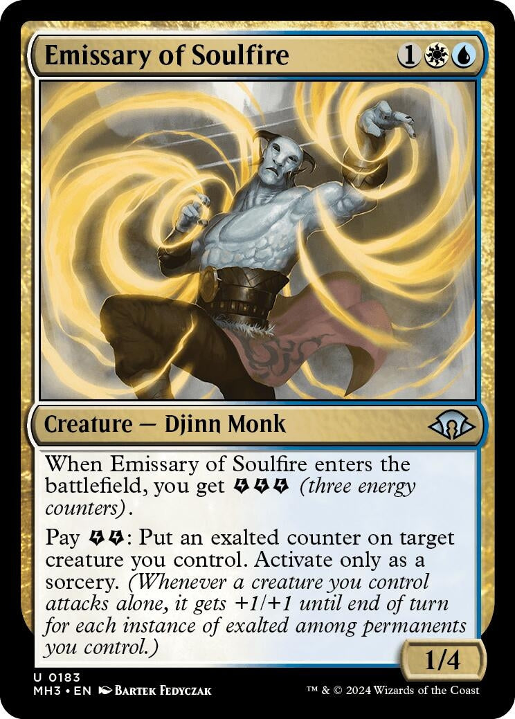 Emissary of Soulfire (183) [MH3] - MTG Single