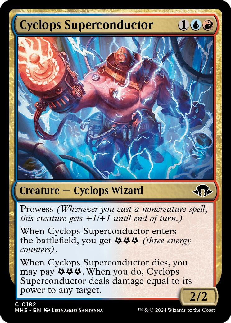 Cyclops Superconductor (182) [MH3] - MTG Single