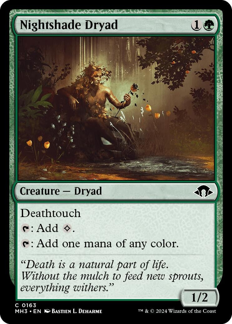 Nightshade Dryad (163) [MH3] - MTG Single