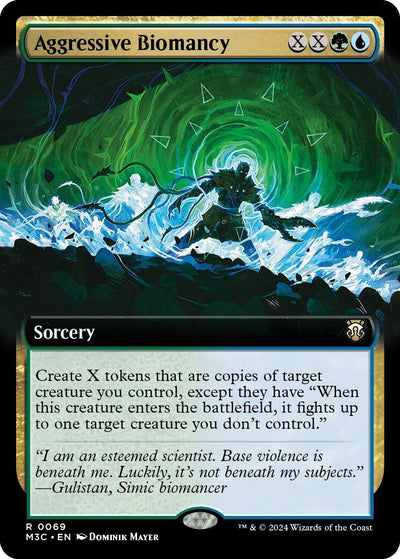 Aggressive Biomancy (Extended Art) (69) [M3C]