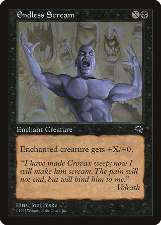 Endless Scream (132) [TMP] - MTG Single