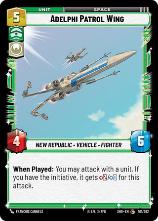 Adelphi Patrol Wing (101) (SHD) - Star Wars: Unlimited Single