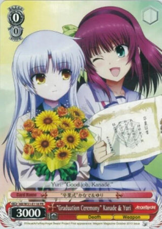’Graduation Ceremony’ Kanade & Yuri (31118) [AB/W31] - Weiss Schwarz Single
