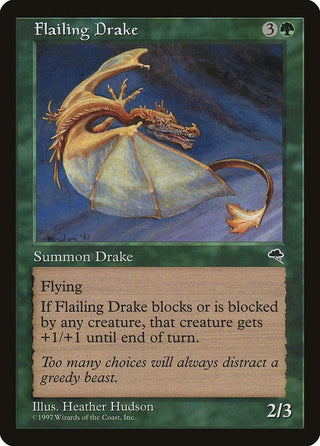 Flailing Drake (227) [TMP] - MTG Single