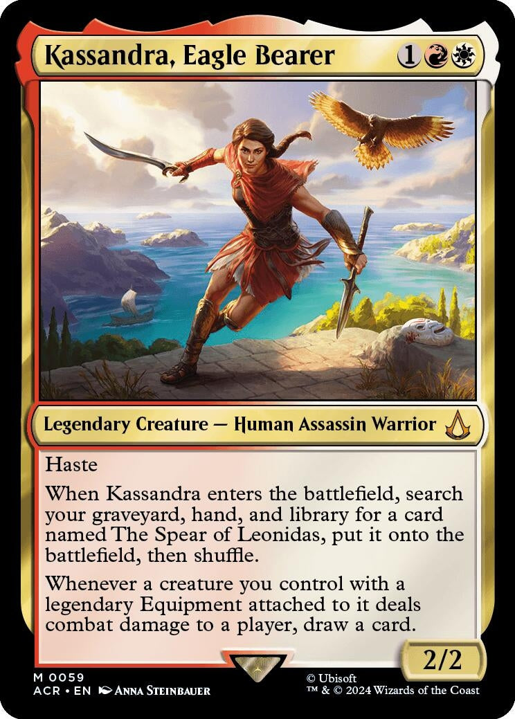 Kassandra Eagle Bearer (59) [ACR] - MTG Single