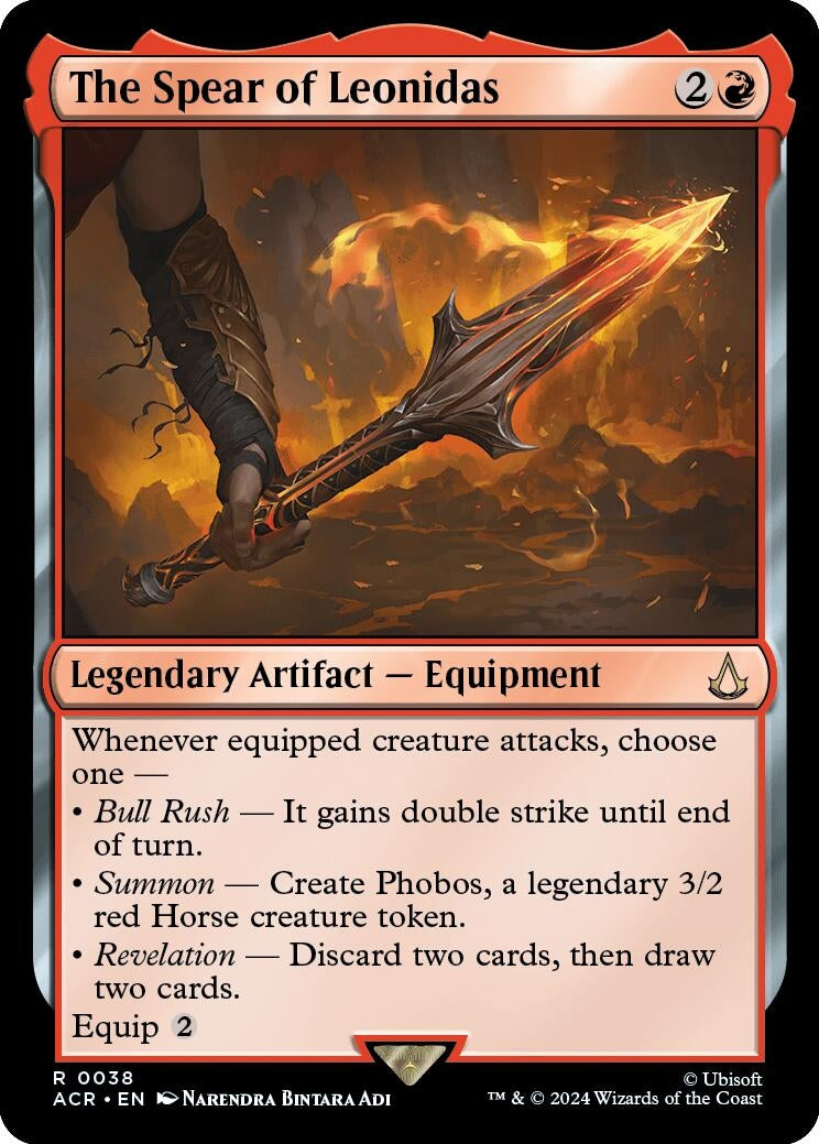 The Spear of Leonidas (38) [ACR] - MTG Single