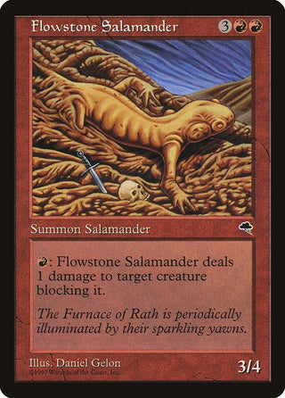 Flowstone Salamander (175) [TMP] - MTG Single