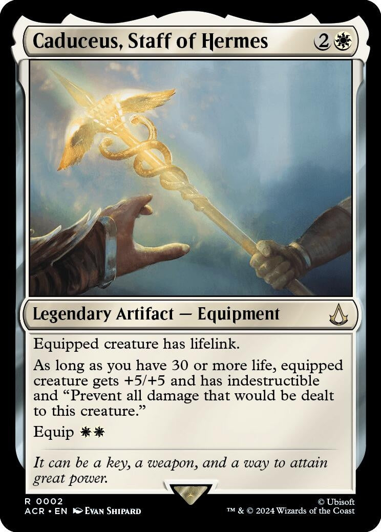Caduceus Staff of Hermes (2) [ACR] - MTG Single
