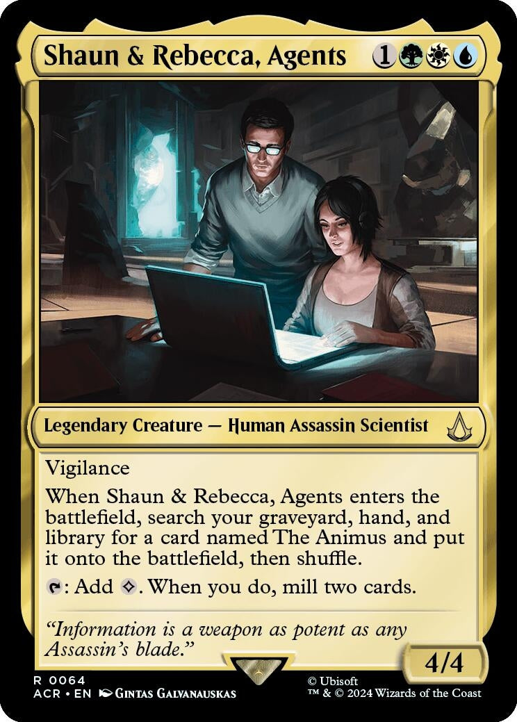 Shaun & Rebecca Agents (64) [ACR] - MTG Single