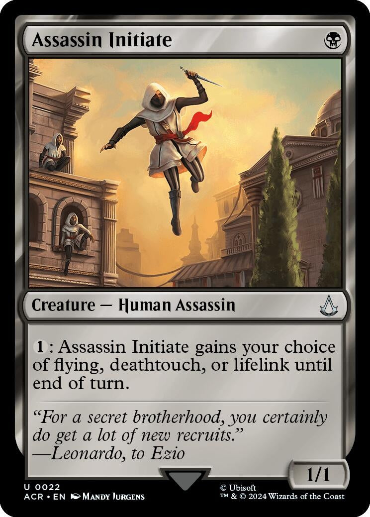Assassin Initiate (22) [ACR] - MTG Single