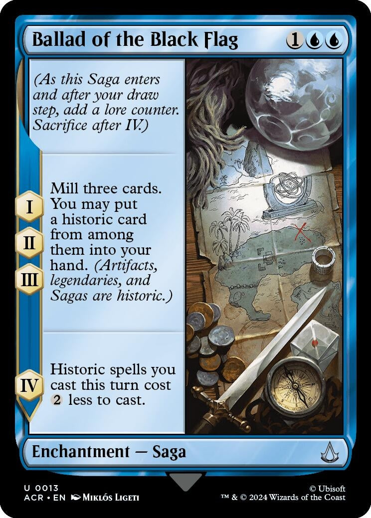 Ballad of the Black Flag (13) [ACR] - MTG Single