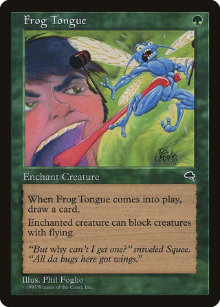 Frog Tongue (228) [TMP] - MTG Single