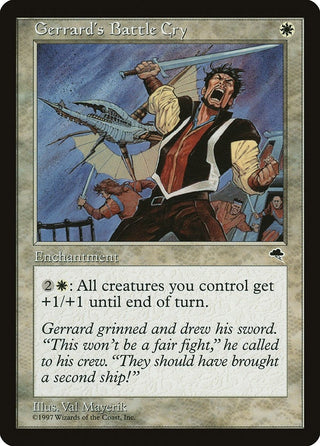 Gerrard’s Battle Cry (21) [TMP] - MTG Single