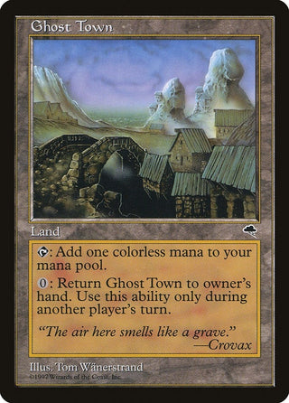 Ghost Town (318) [TMP] - MTG Single