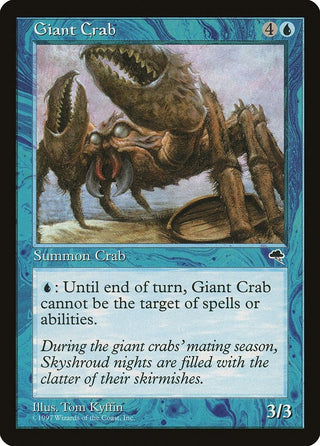 Giant Crab (66) [TMP] - MTG Single