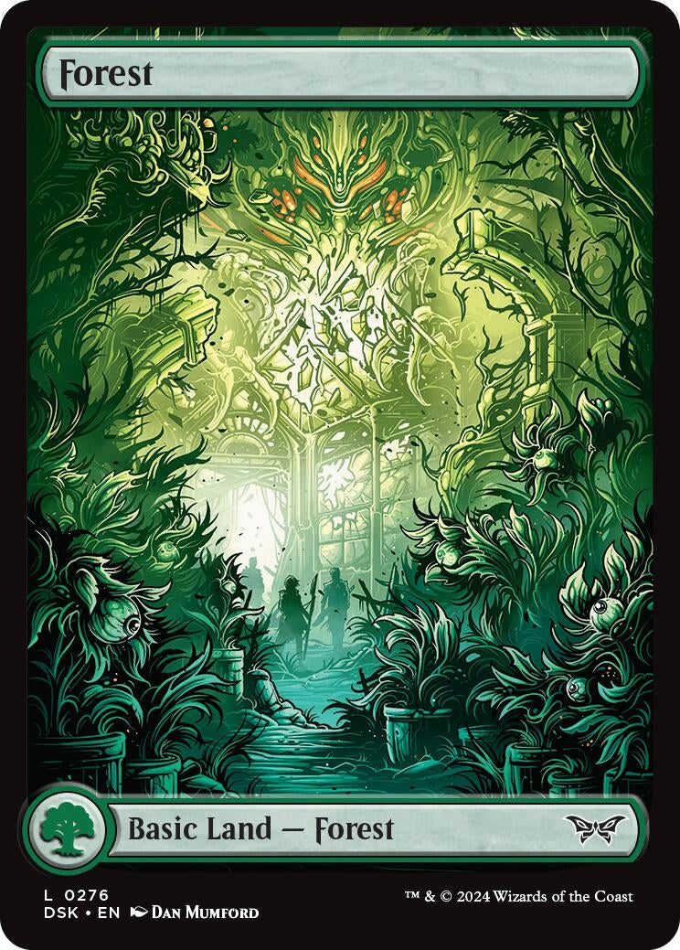 Forest (276) - Full Art (276) [DSK] - MTG Single