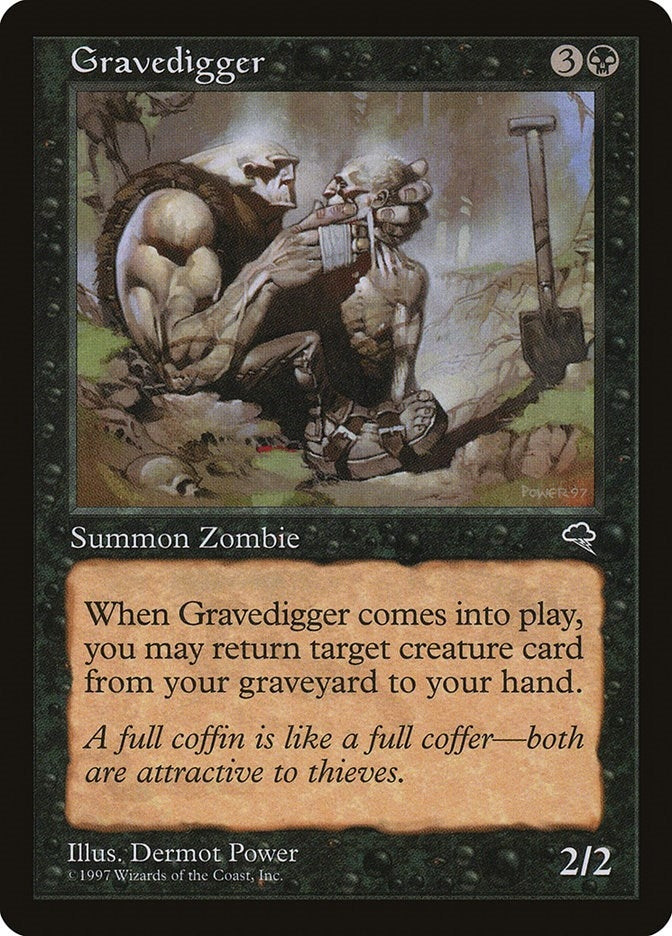 Gravedigger (137) [TMP] - MTG Single