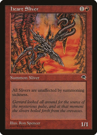 Heart Sliver (182) [TMP] - MTG Single